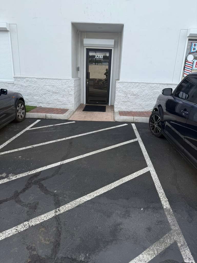 Commercial paving and hardscape project